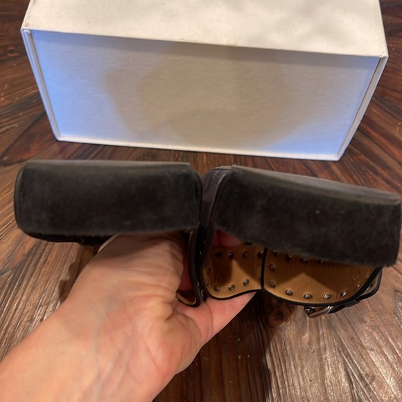 ISABEL MARANT LENNYO EYELETS SLIDES SIZE 39 - Picture 8 of 9